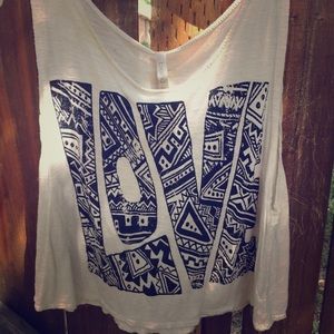 Love crop top